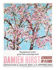 Exhibition At Foundation Cartier- Wonderful World Blossom By Damien Hirst