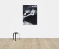 Faneel H13-11 de Donde la tierra se encuentra con el mar sobre panel de aluminio, Firmado a mano/N