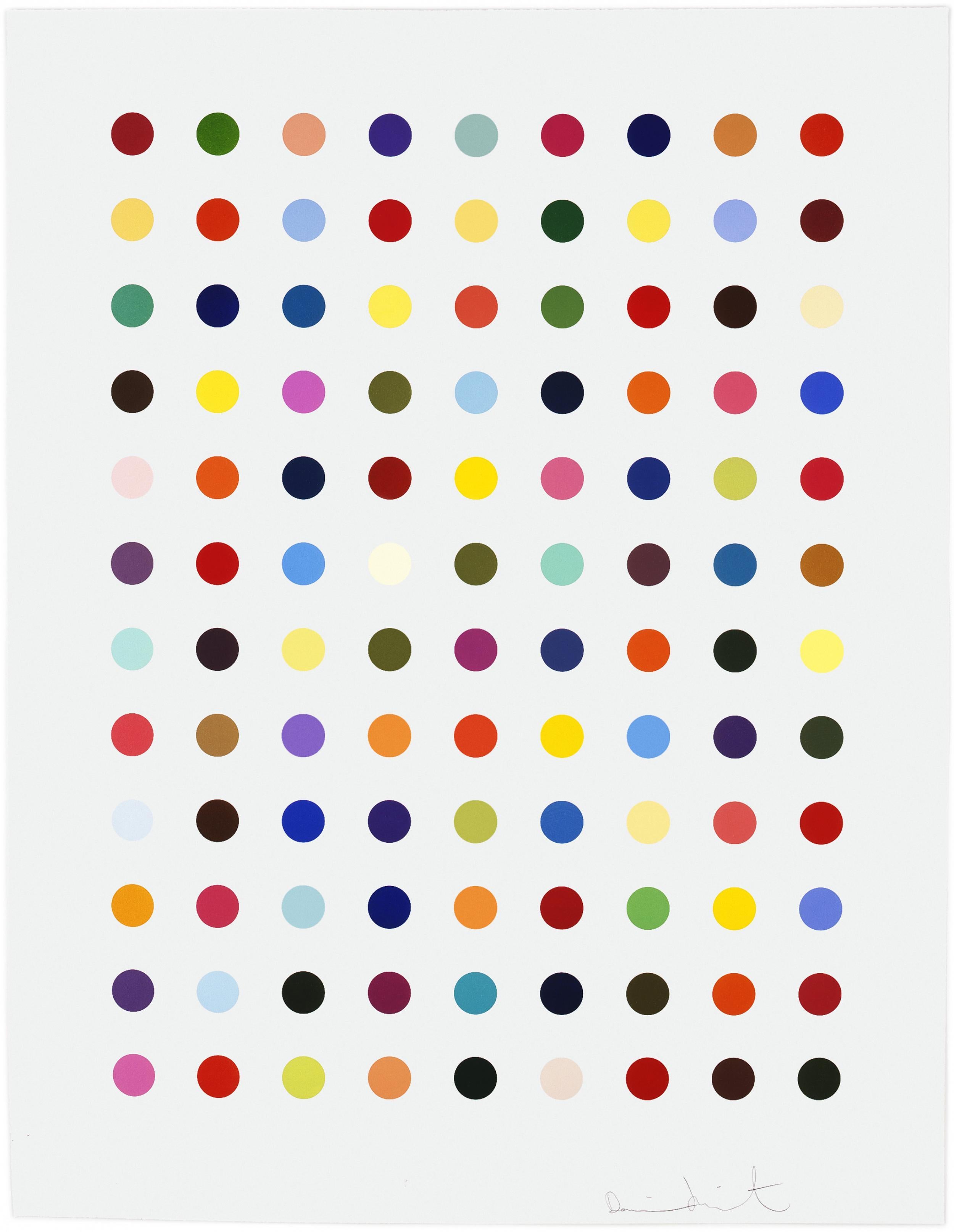 Flumequine - Print by Damien Hirst