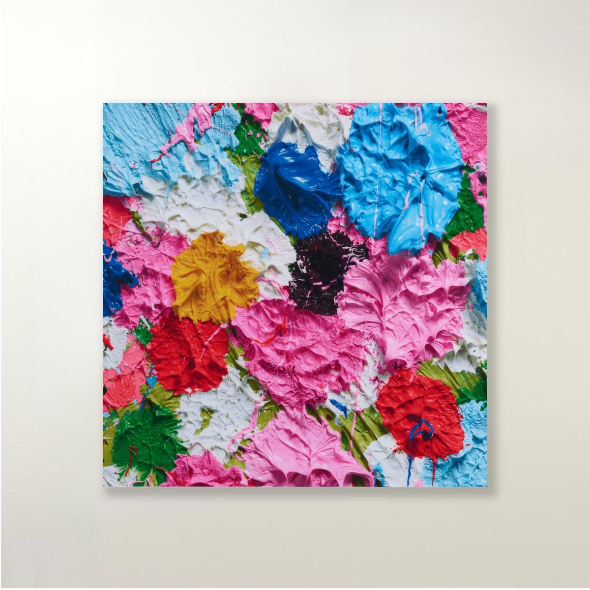 Fruitful (small) - Art contemporain, 21e siècle, YBAs, Colorful, Giclée Print - Violet Abstract Print par Damien Hirst