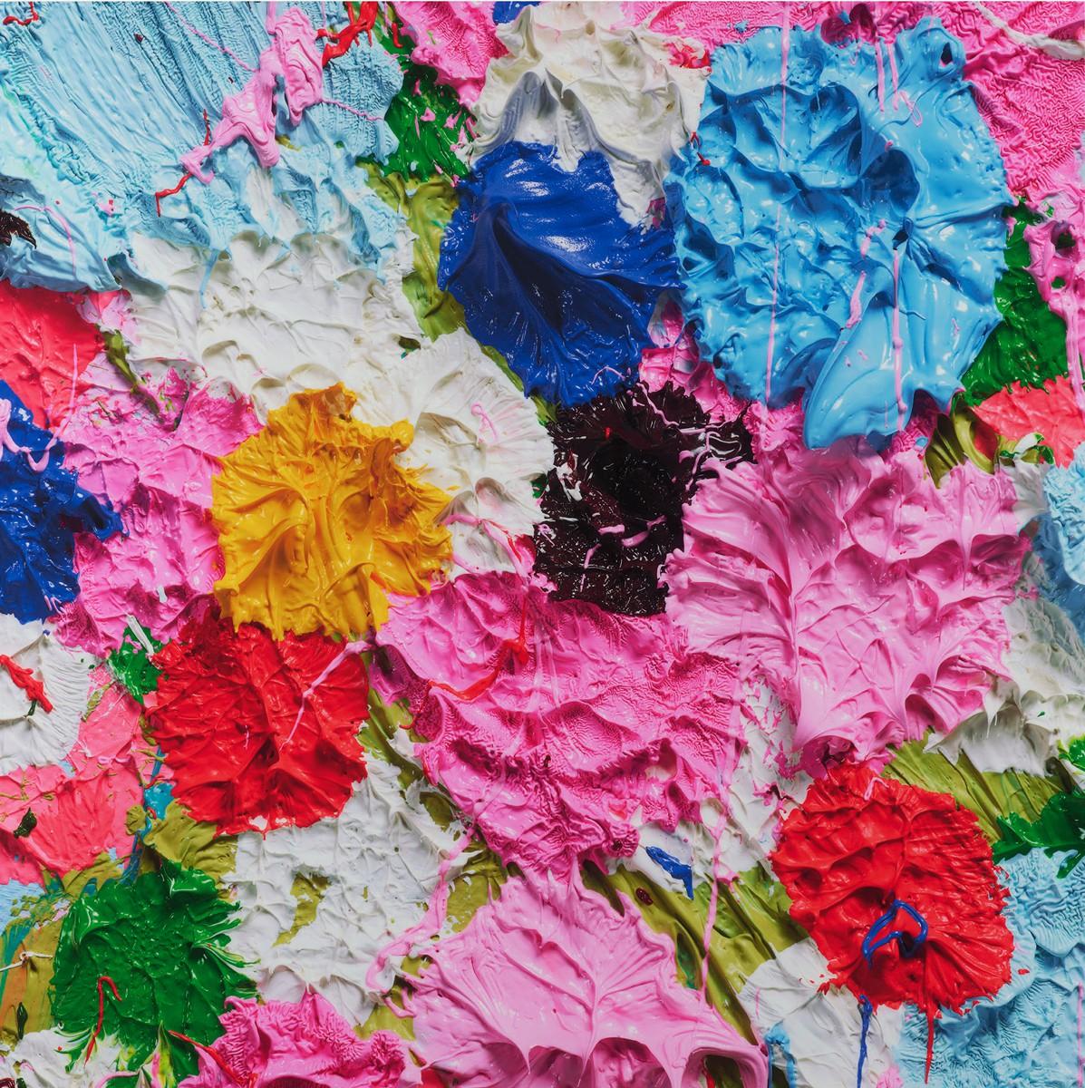 DAMIEN HIRST
Fruitful (Small), 2020
Laminated Giclee print on aluminium composite panel
Stamp signed and numbered from the edition of 3308 on a label affixed verso
Published by Heni Editions, London
Size: 39.0 x 39.0 cm (15.3 x 15.3 in)
Literature: