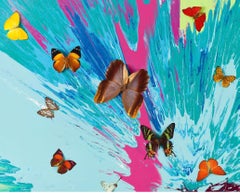 Gentle Zephyr Abstract Print, Archival Ink, 2010+, Large Size 88cm