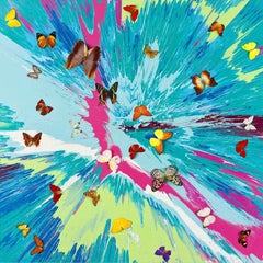 Gentle Zephyr Abstract Print, Archival Ink, 2010+, Large Size 88cm