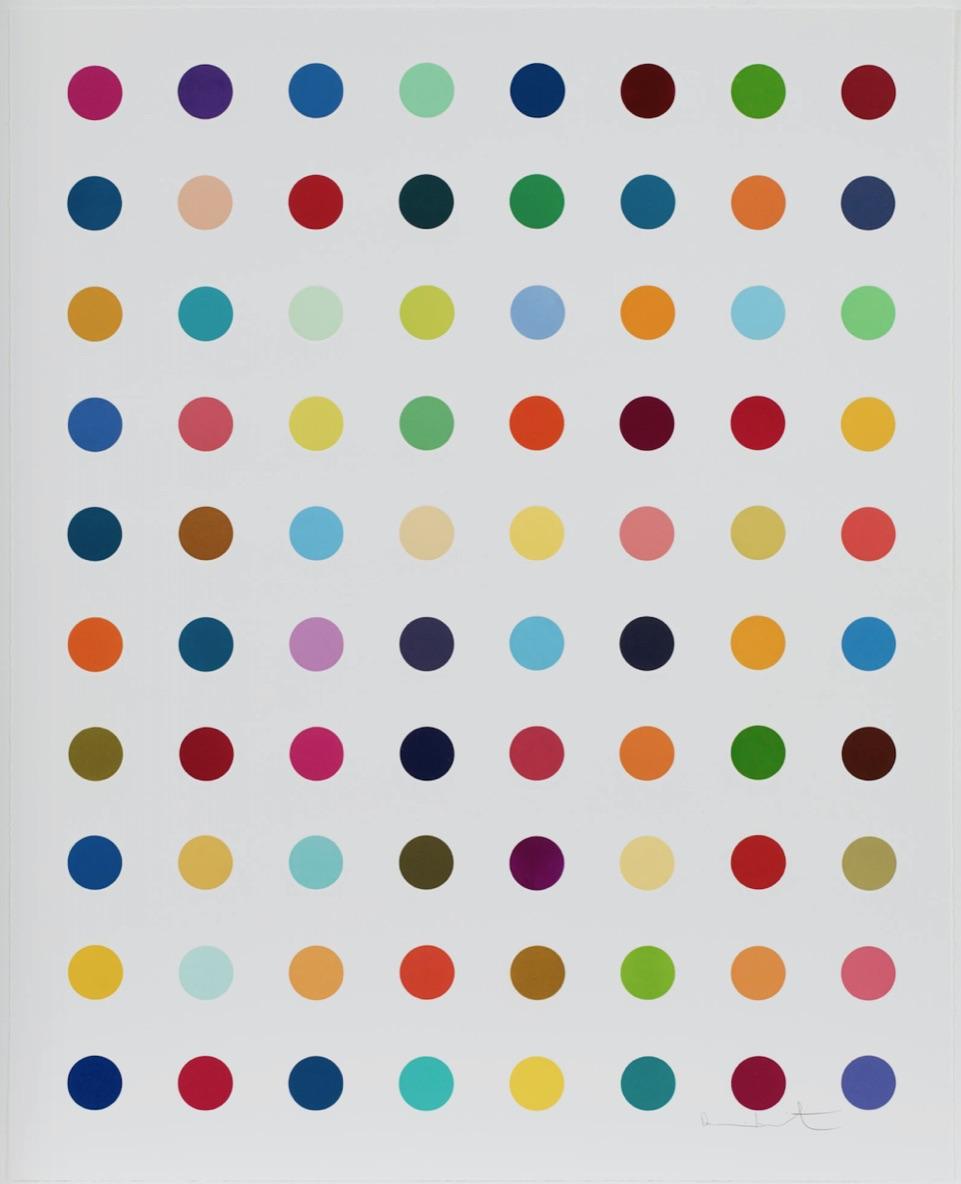 Damien Hirst Abstract Print - Gly-Gly-Ala