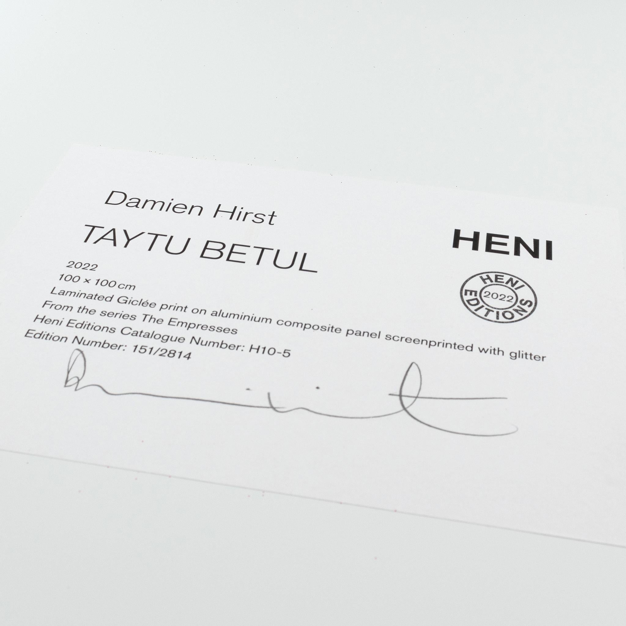 H10-5 Taytu Betul (from the Empresses) - Contemporary Print by Damien Hirst