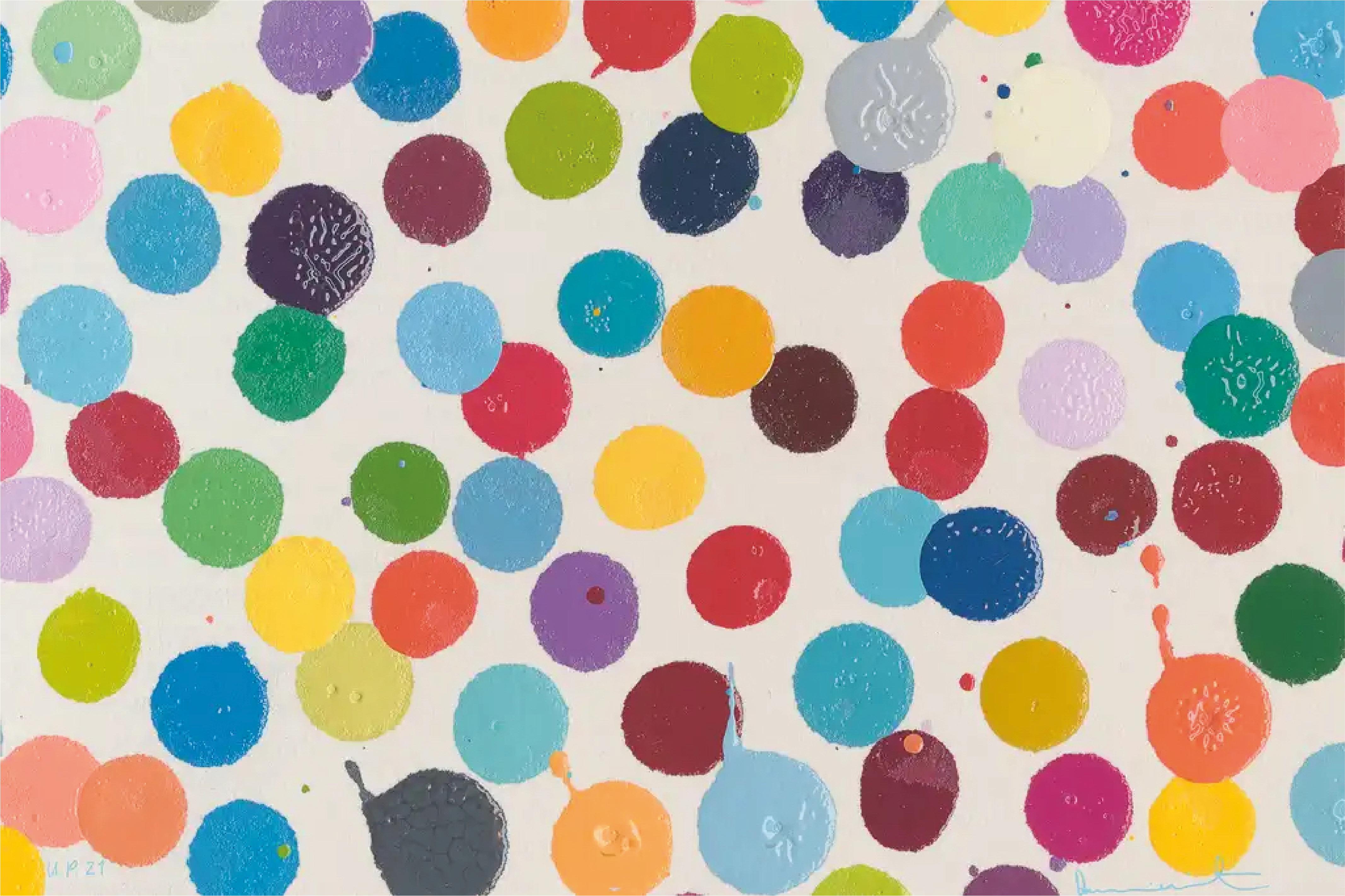 Damien Hirst Abstract Print - H11 The Currency - Unique Print