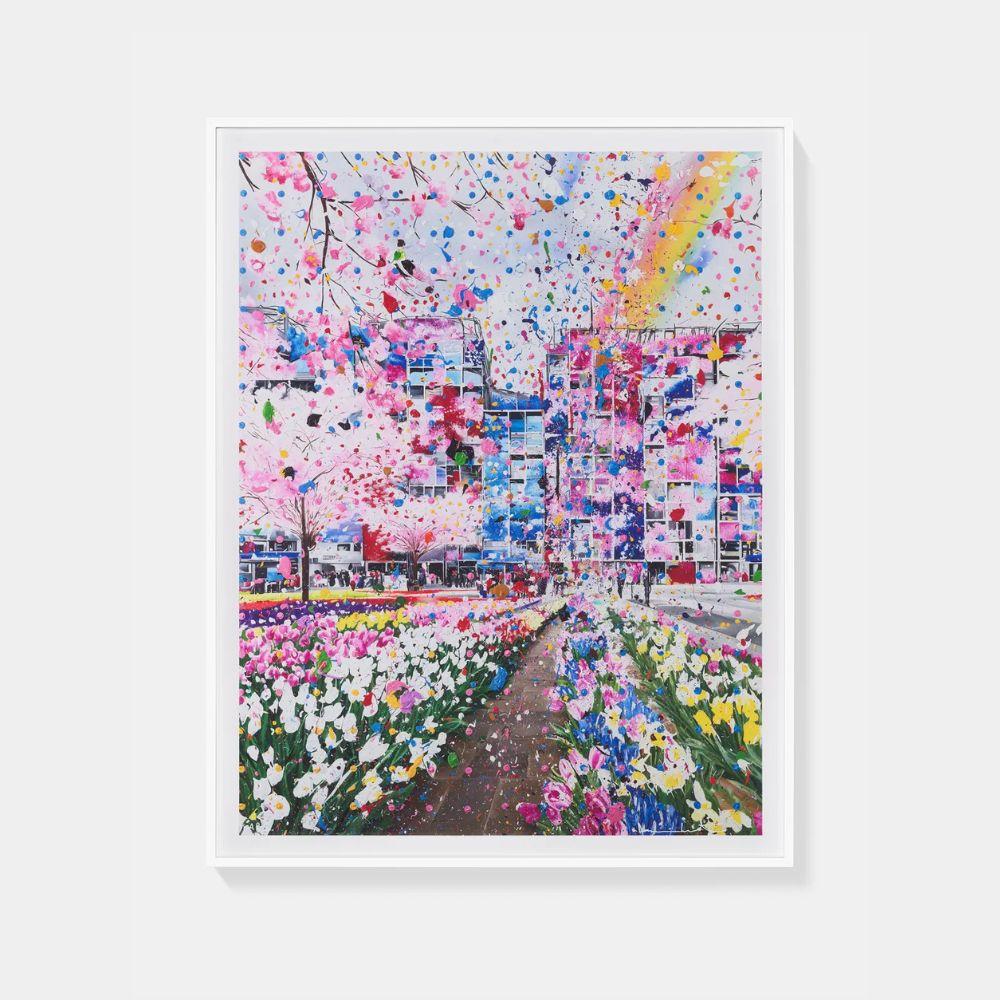 Damien Hirst Abstract Print - H17-2 Civilisation Falling (from Civilisation)