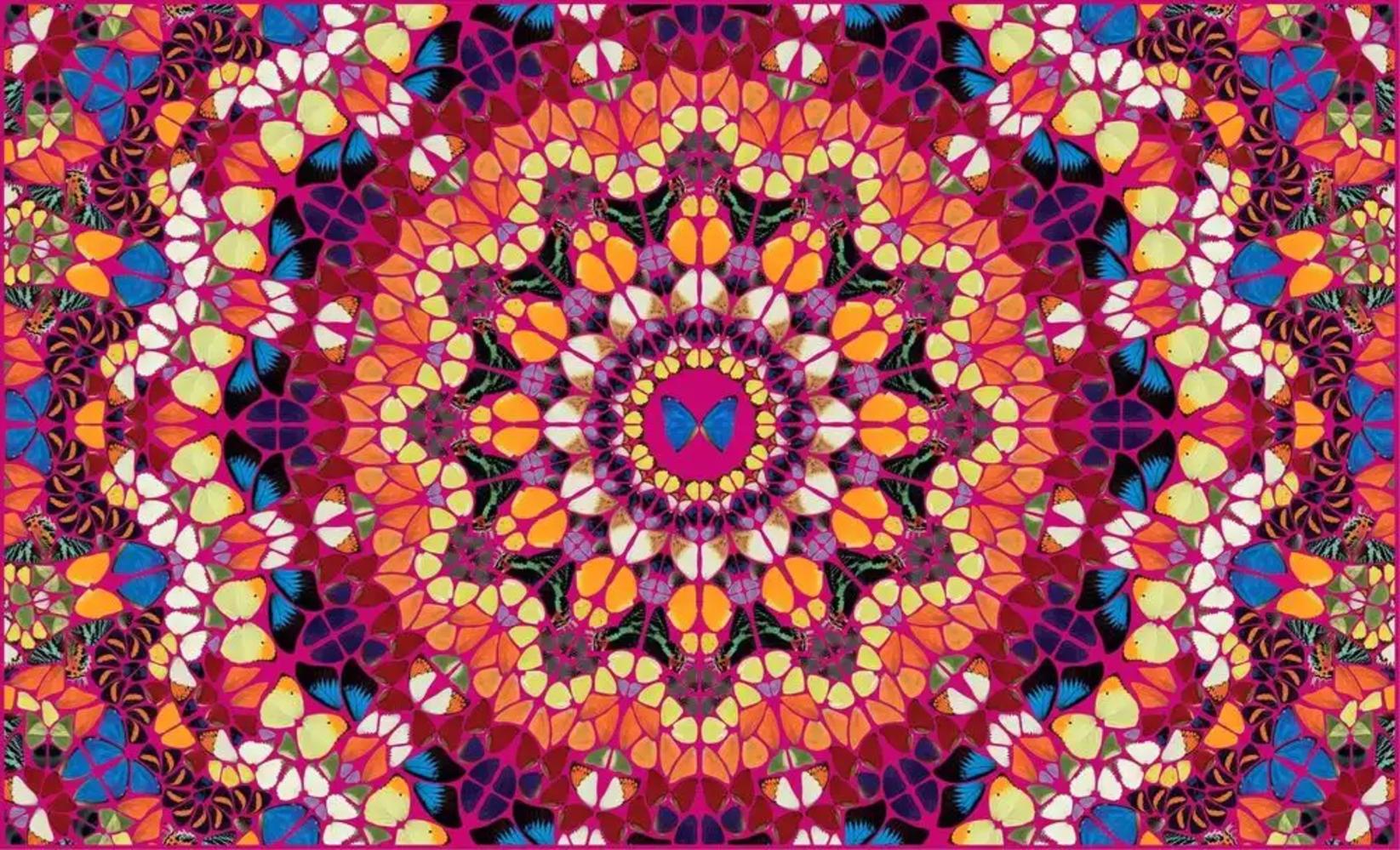 H18-3 Harlequin (The Kaleidoscopes) By Damien Hirst For Sale 4