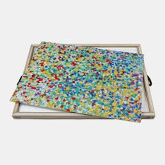 H4-6 Kew Damien Hirst abstract spot print signed limited edition