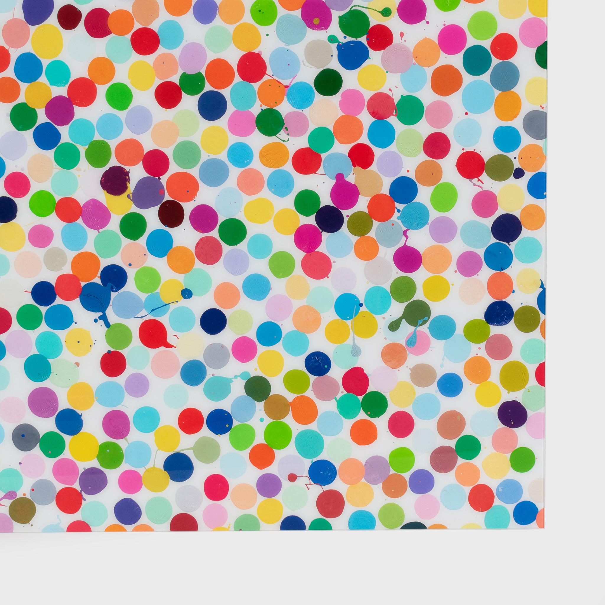 H5-3 Camino Real Damien Hirst Abstract Spot Signed Print For Sale 1