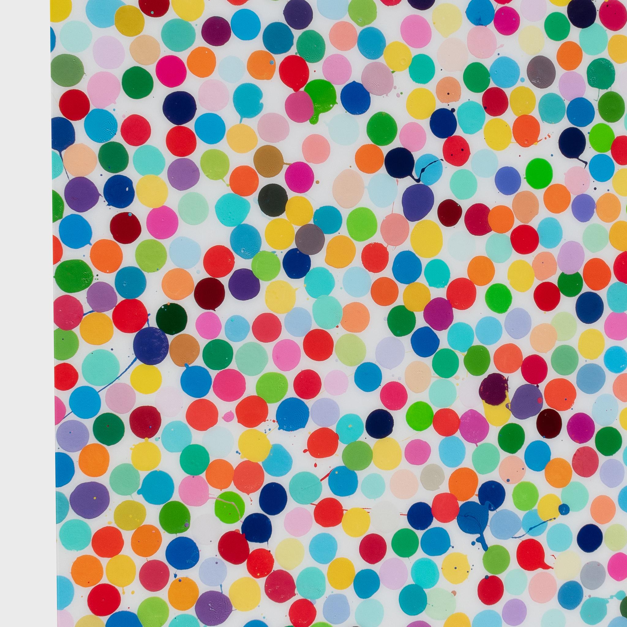 H5-3 Camino Real Damien Hirst Abstract Spot Signed Print For Sale 2