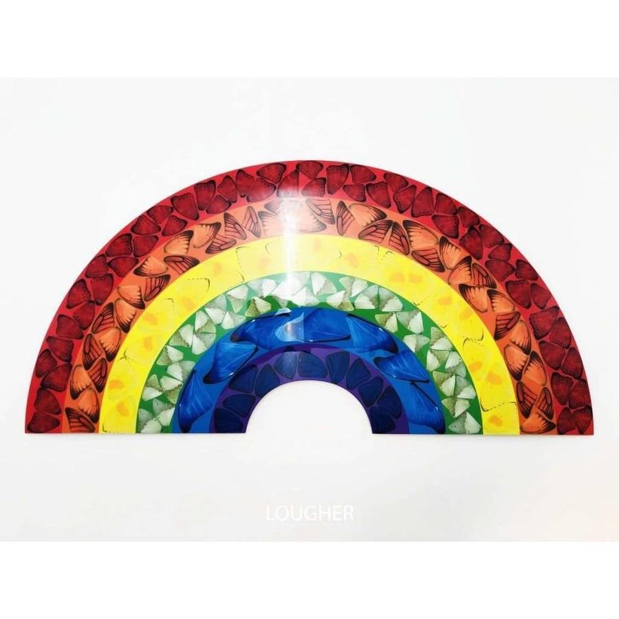 H7-2 papillon arc-en-ciel (petit) - Contemporain Print par Damien Hirst