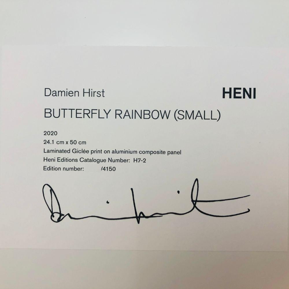 H7-2 Schmetterling Regenbogen (klein) (Zeitgenössisch), Print, von Damien Hirst