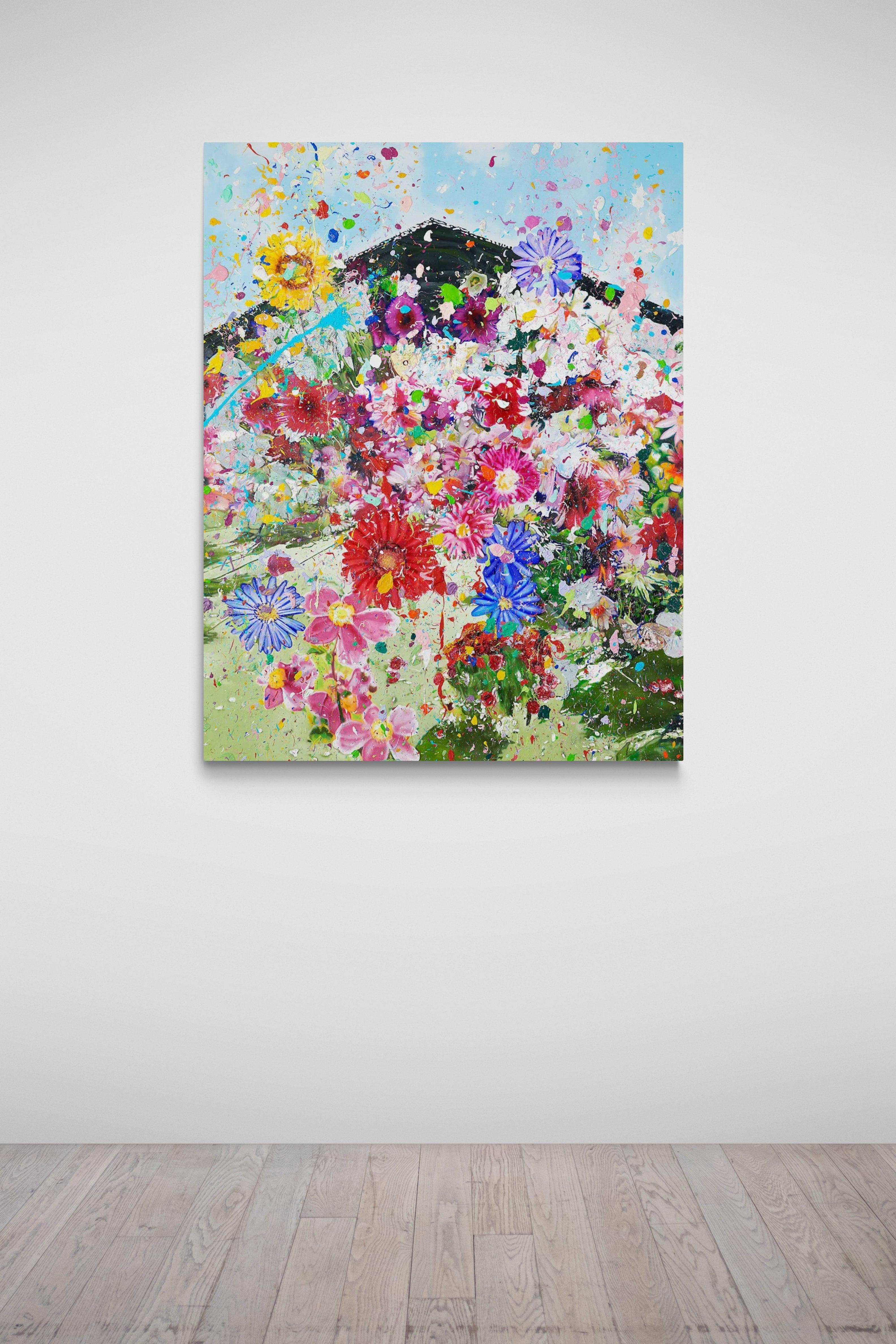 how much is a damien hirst painting