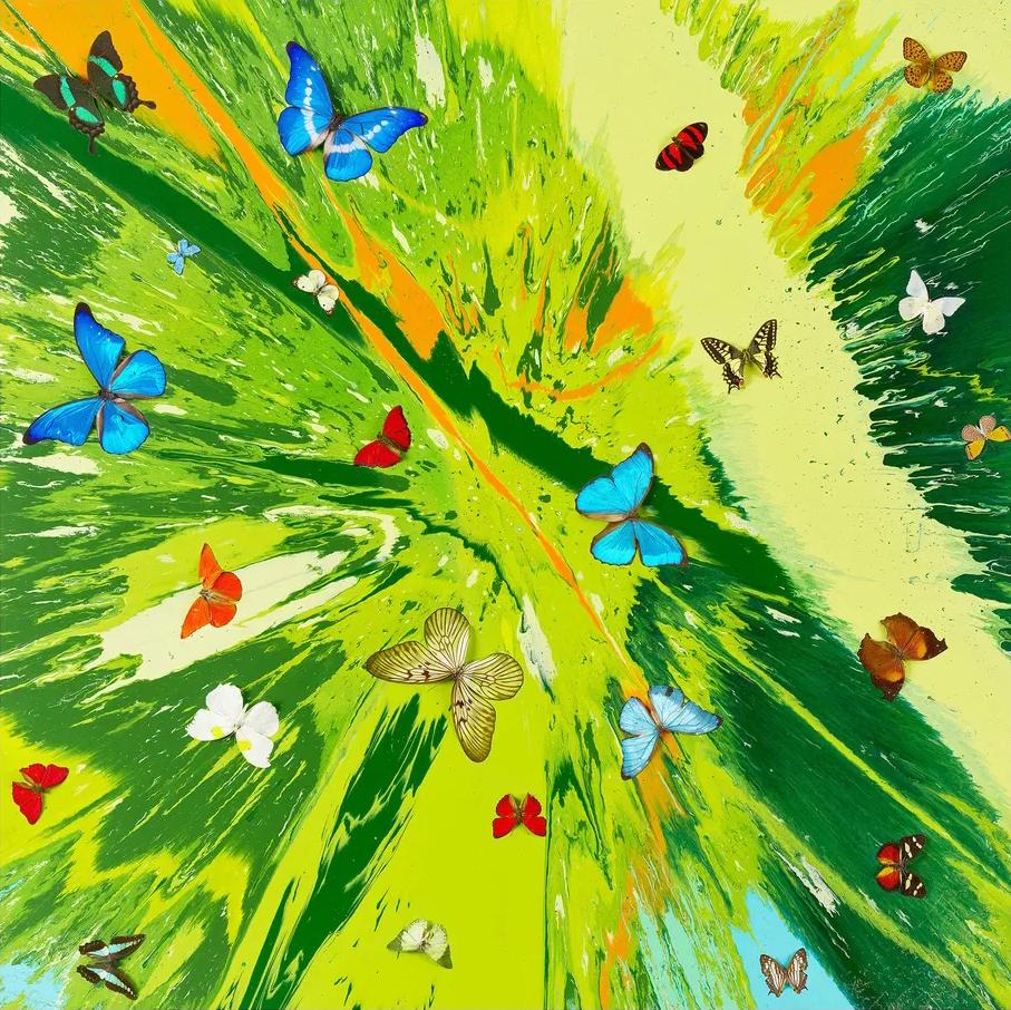 Heavenly Elysia Print, Abstract Style, Archival Ink, 2010+
