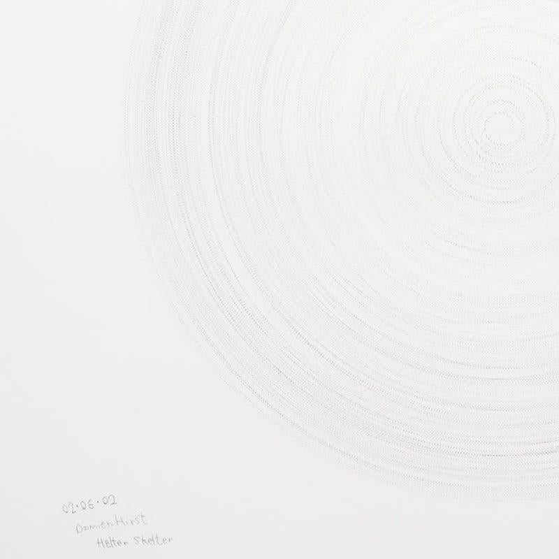 damien hirst in a spin ii / helter skelter