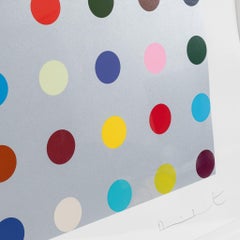 Sérigraphie Histidyl, art abstrait contemporain, signée et encadrée