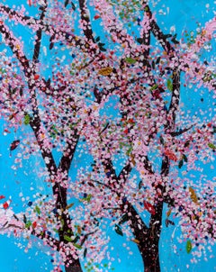 Honour -- Laminated Giclée print, The Virtues, Cherry Blossom Tree by Hirst