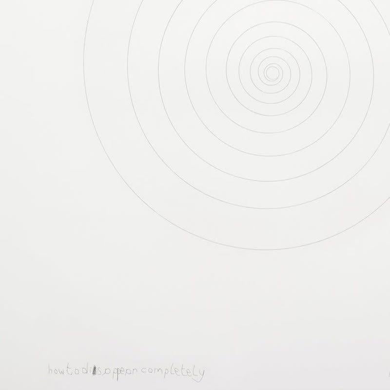 How to disappear completely (from In a Spin, the Action of the World on Things - Abstract Print by Damien Hirst