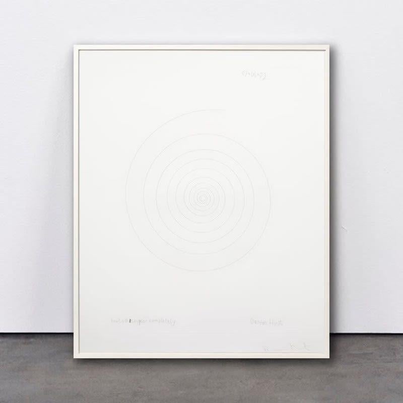 Damien Hirst Abstract Print - How to disappear completely (from In a Spin, the Action of the World on Things