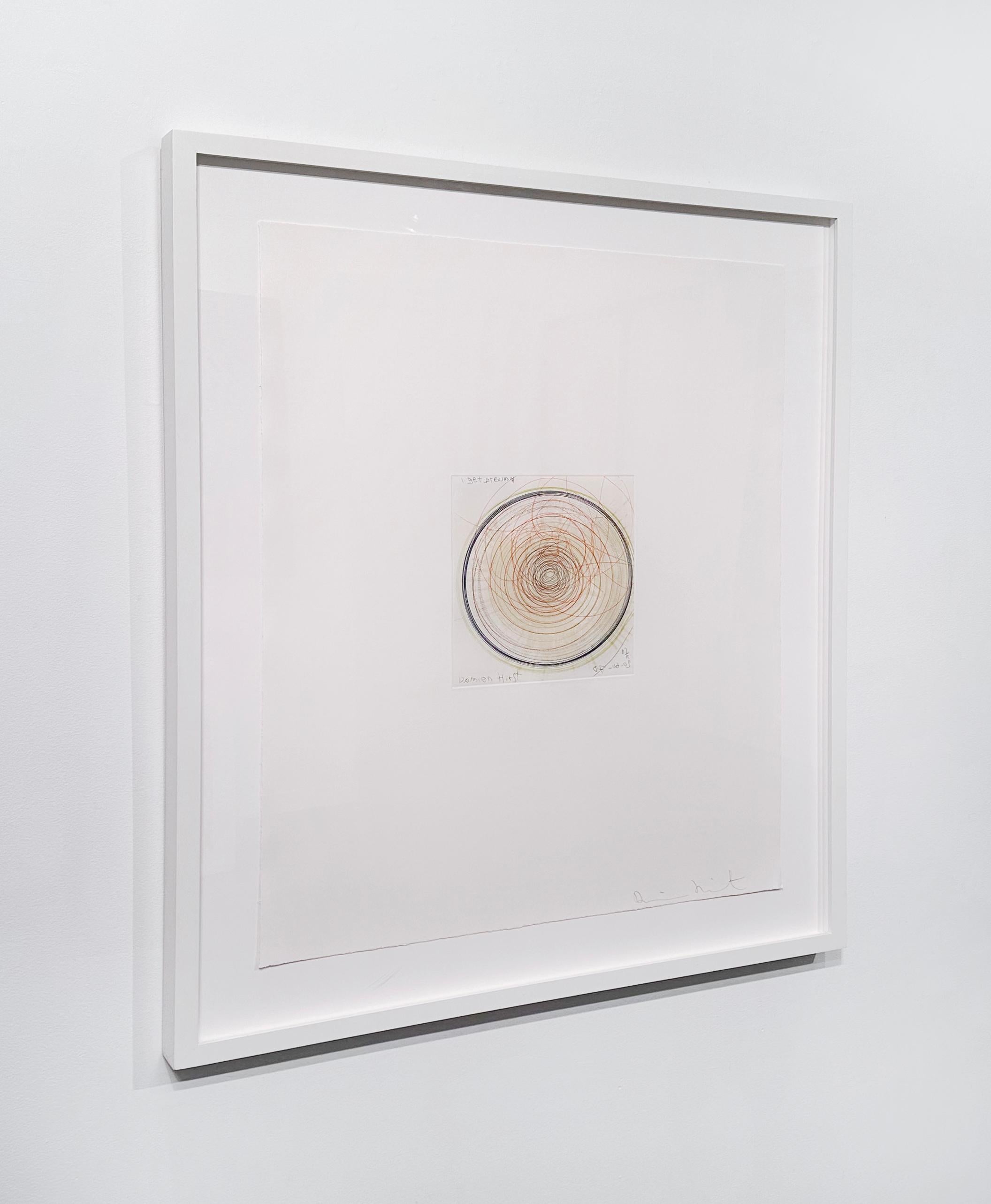 damien hirst spin painting