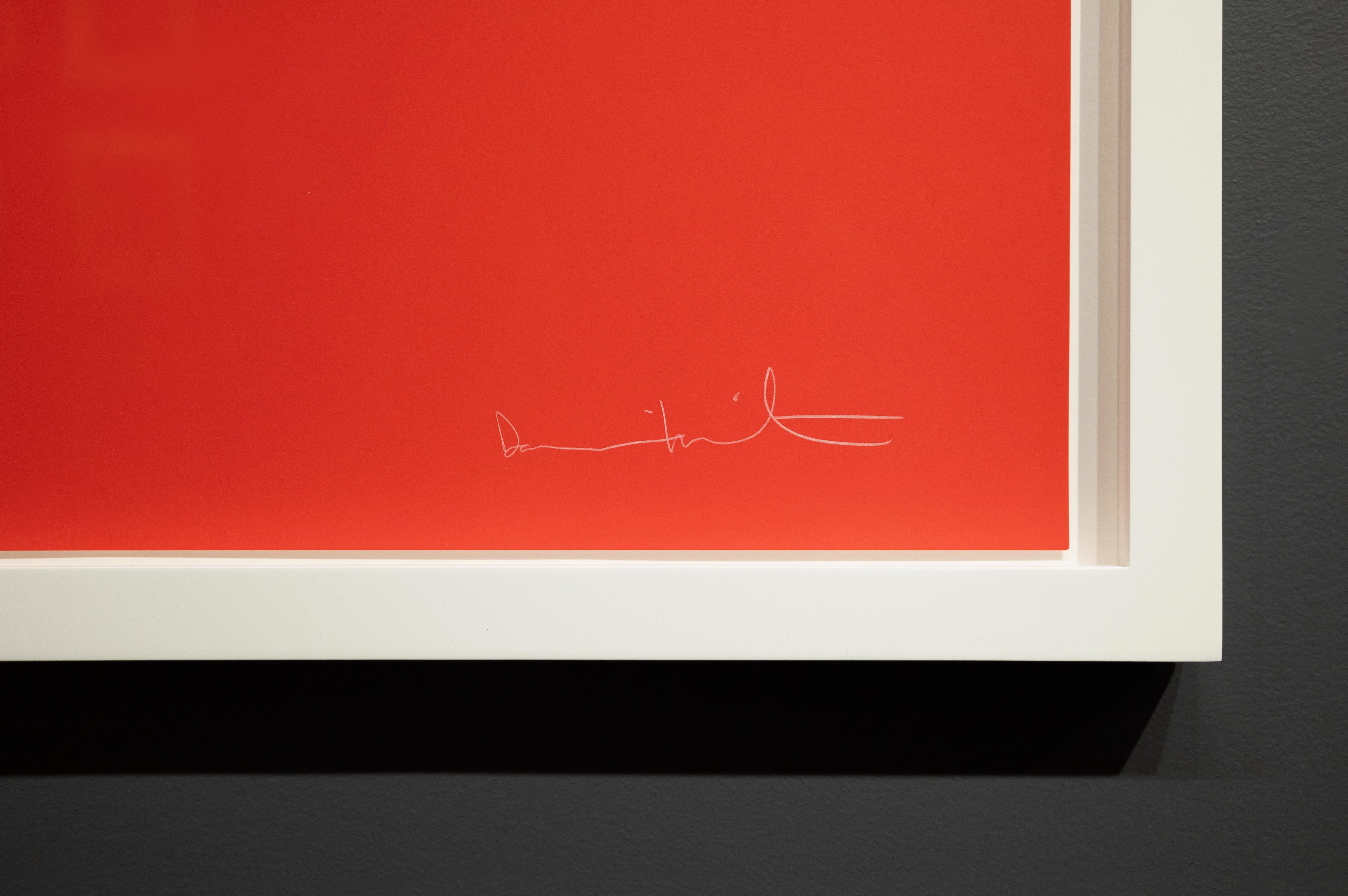 Papillon rouge/doré 'Je t'aime en vente 2