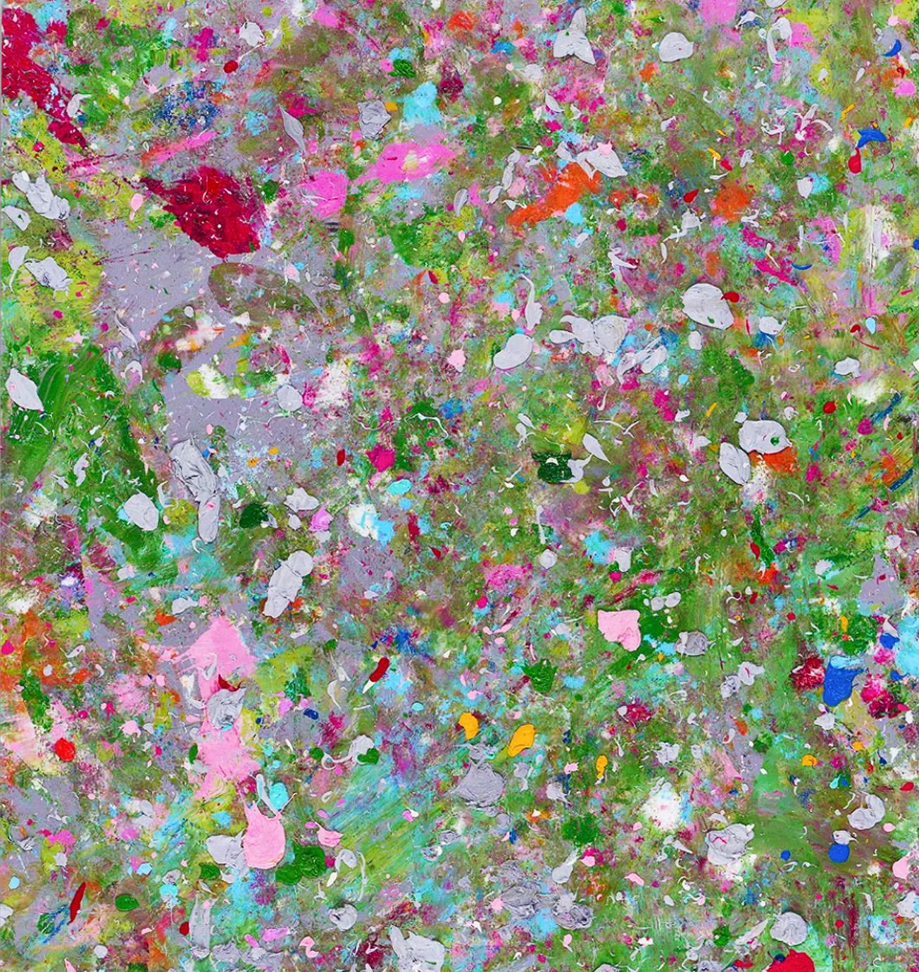 Stampa giclée 'Kingsdown Beach - Abstract Print Grigio di Damien Hirst