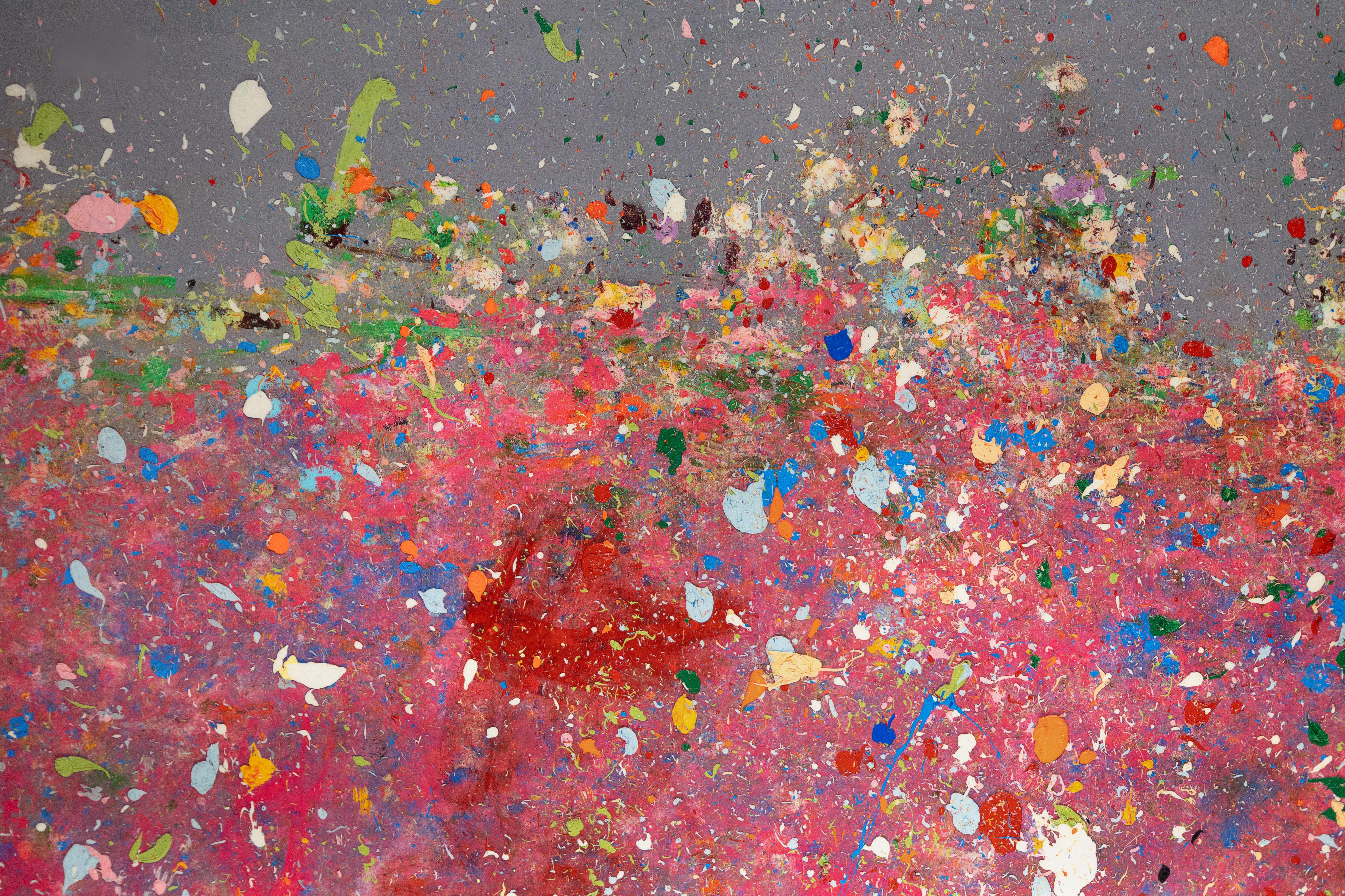 Stampa giclée 'Kynance Cove', 2023 - Landscape Print Marrone di Damien Hirst
