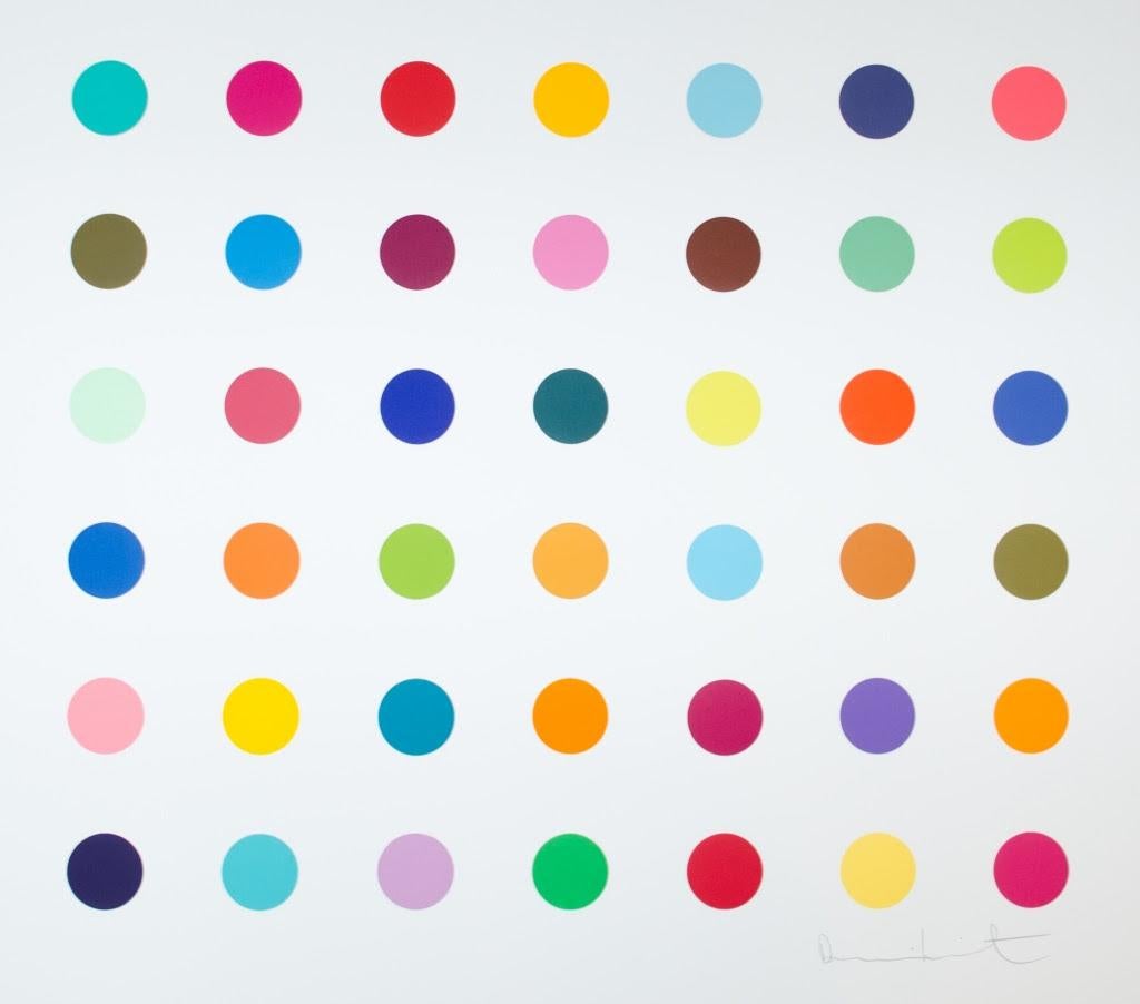 Damien Hirst Abstract Print - Lactulose