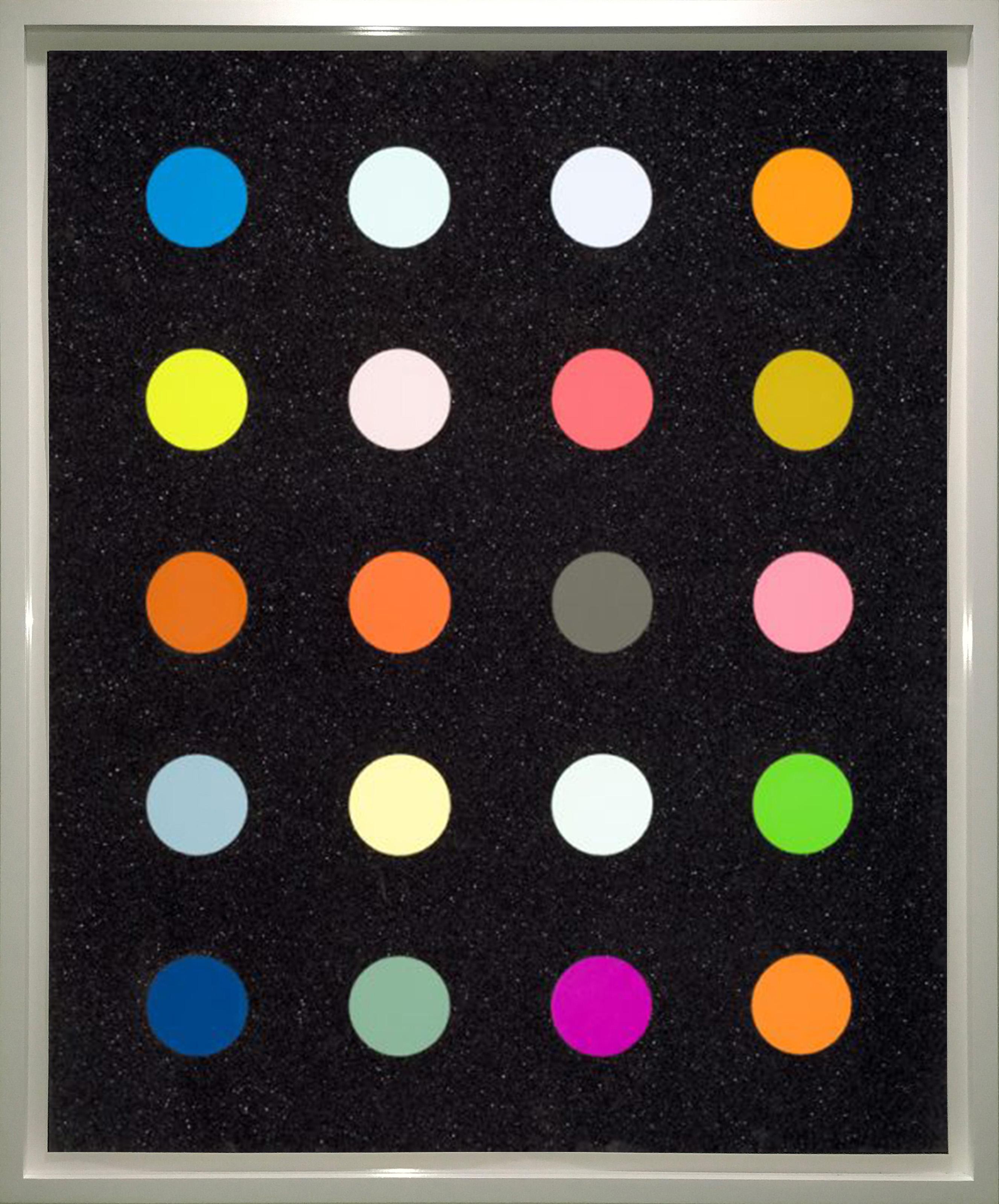 How many Damien Hirst spot paintings are there?