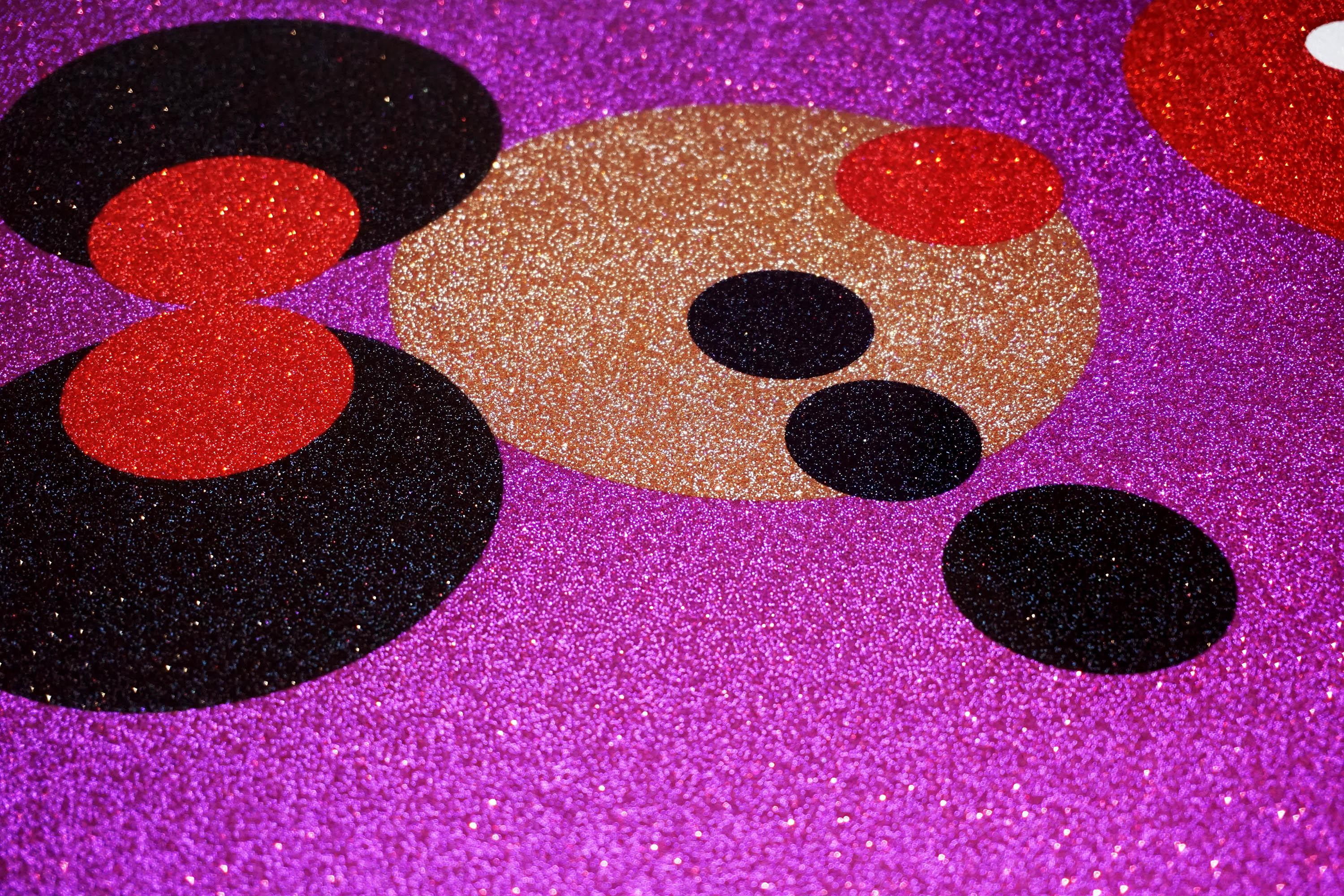 'Mickey and Minnie' (Set) - Black Abstract Print by Damien Hirst