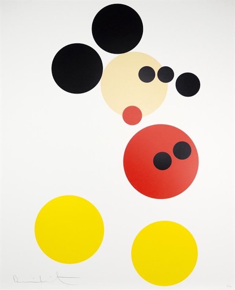 Damien Hirst Abstract Print - Mickey