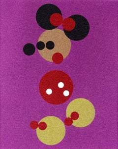 Minnie (purpurina rosa)
