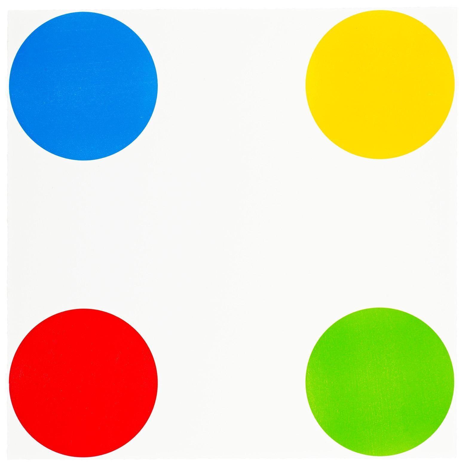 Abstract Print di Damien Hirst - Norcamphor da "40 macchie di legno"