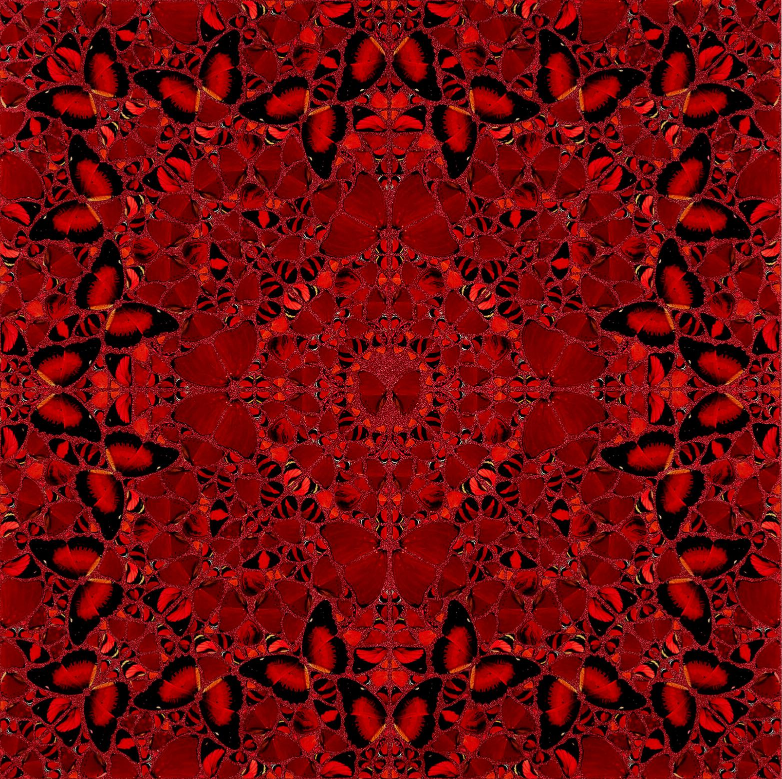 Abstract Print di Damien Hirst - Nūr Jahān (H10-2) da Le imperatrici
