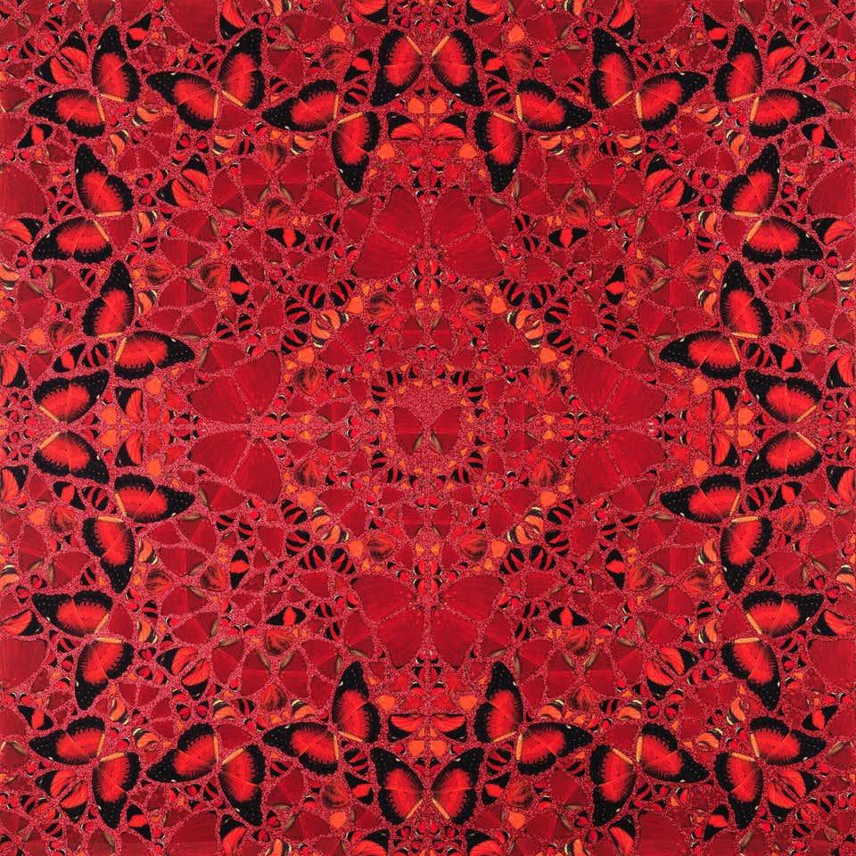 Original Damien Hirst, 2022, Signed, Nūr Jahān (H10-2) from The Empresses