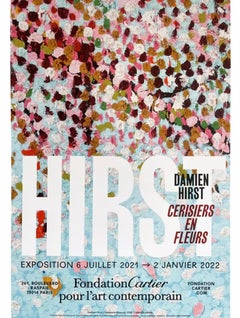 Original Exhibition Poster By Damien Hirst