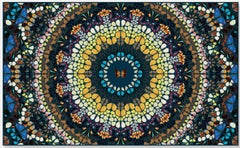 Psychadelic Abstract Print, Archival Ink, 2010+, Large 140x85 cm