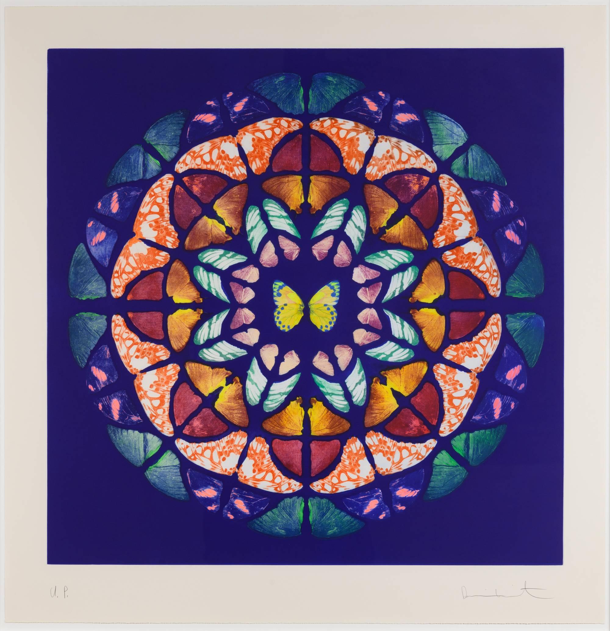 Damien Hirst Abstract Print - Sanctum (#865)