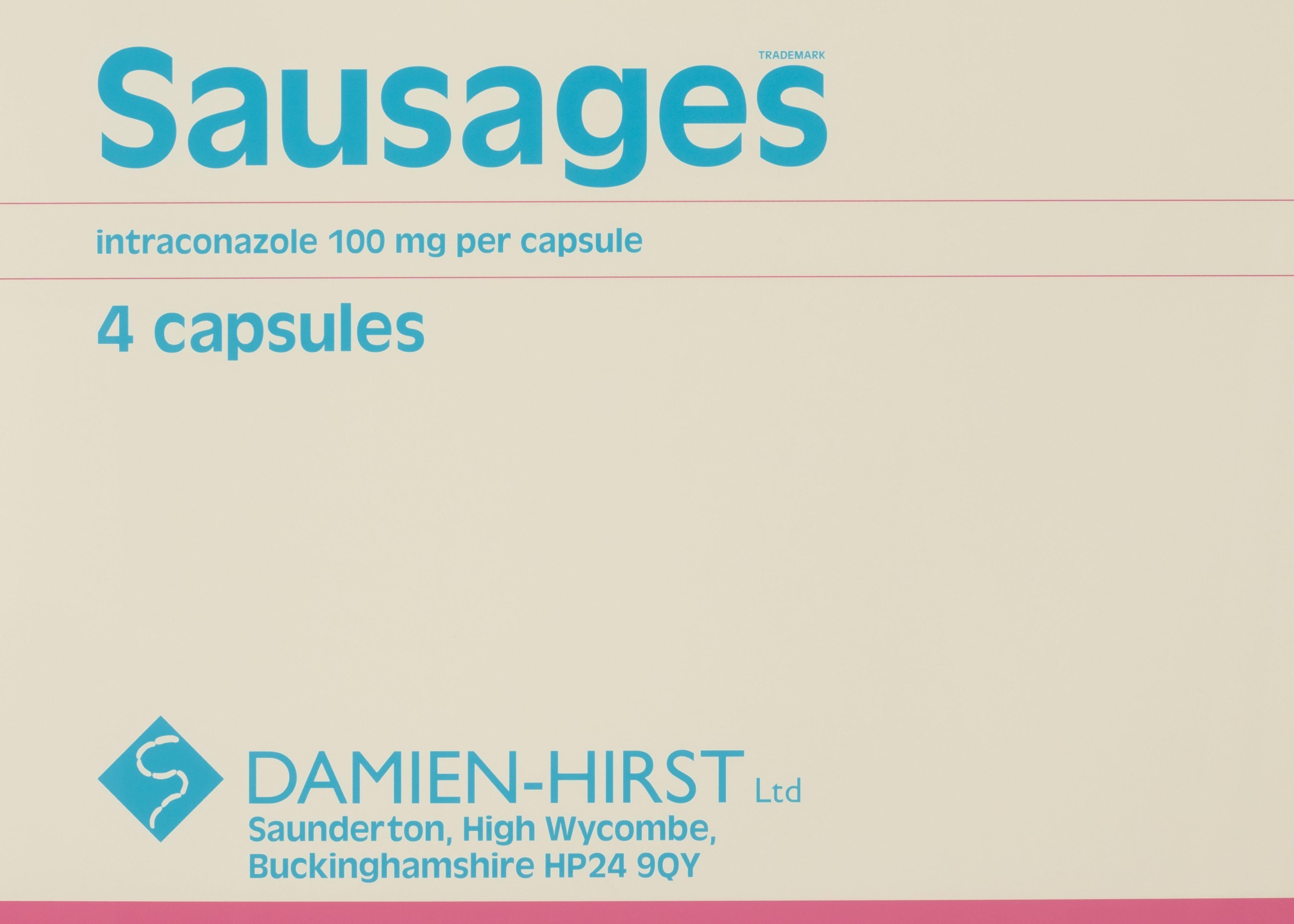 Sausages (The Last Supper), 1999 - Print by Damien Hirst