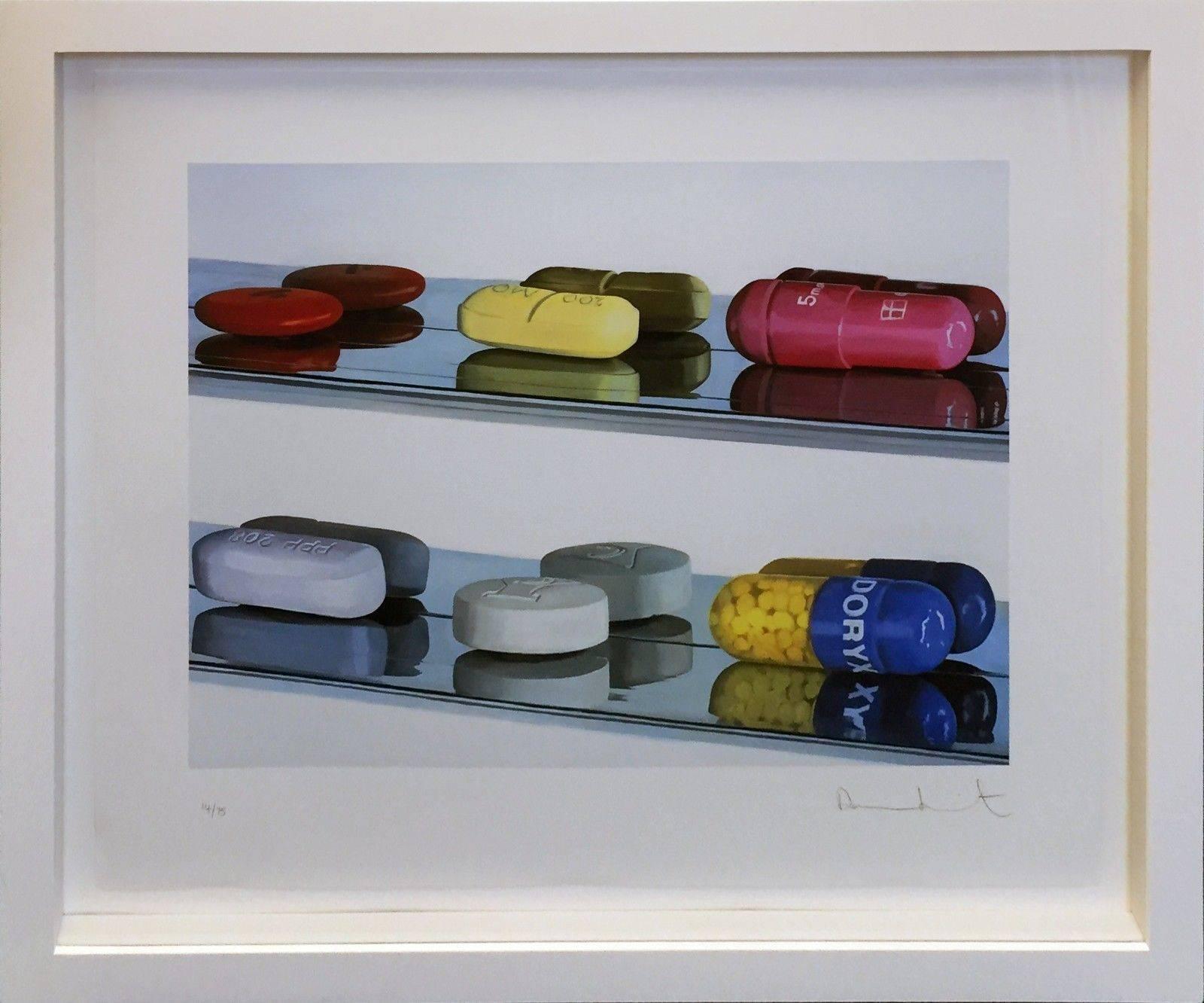 SIX PILLS (LARGE) - Print by Damien Hirst