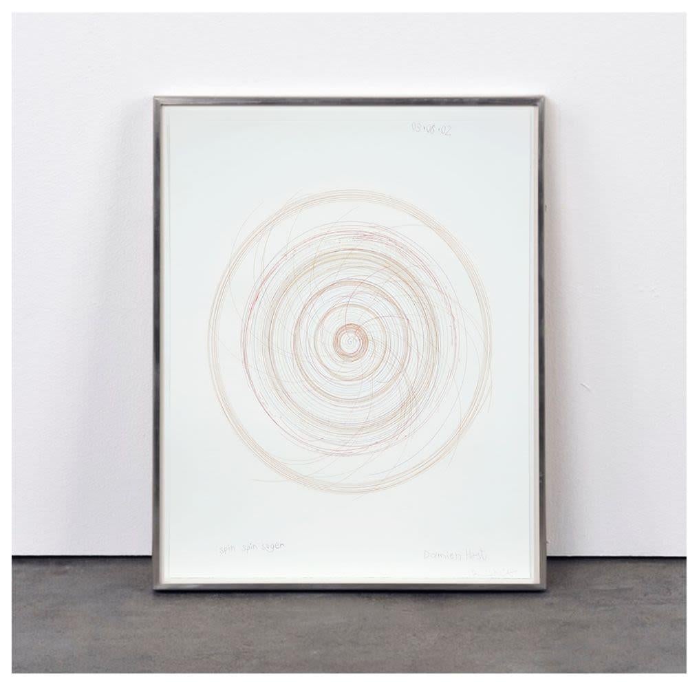 Damien Hirst Abstract Print - Spin, Spin Sugar (from In a Spin, the Action of the World on Things, Volume II)