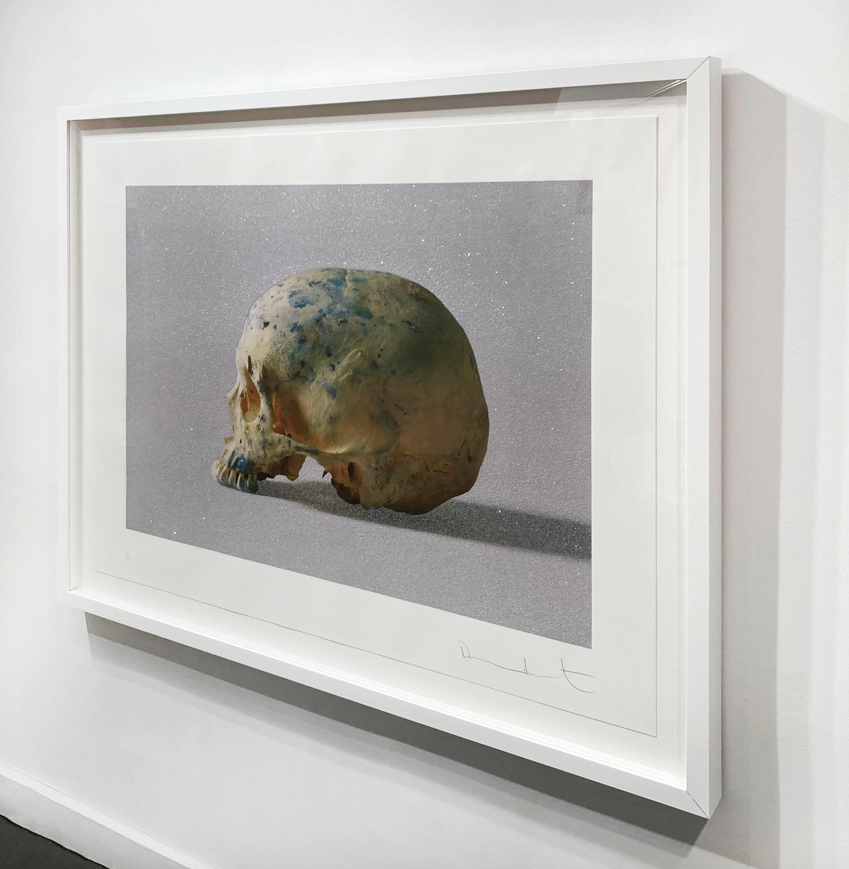 Studio Half Skull, half face (with diamond dust) 1