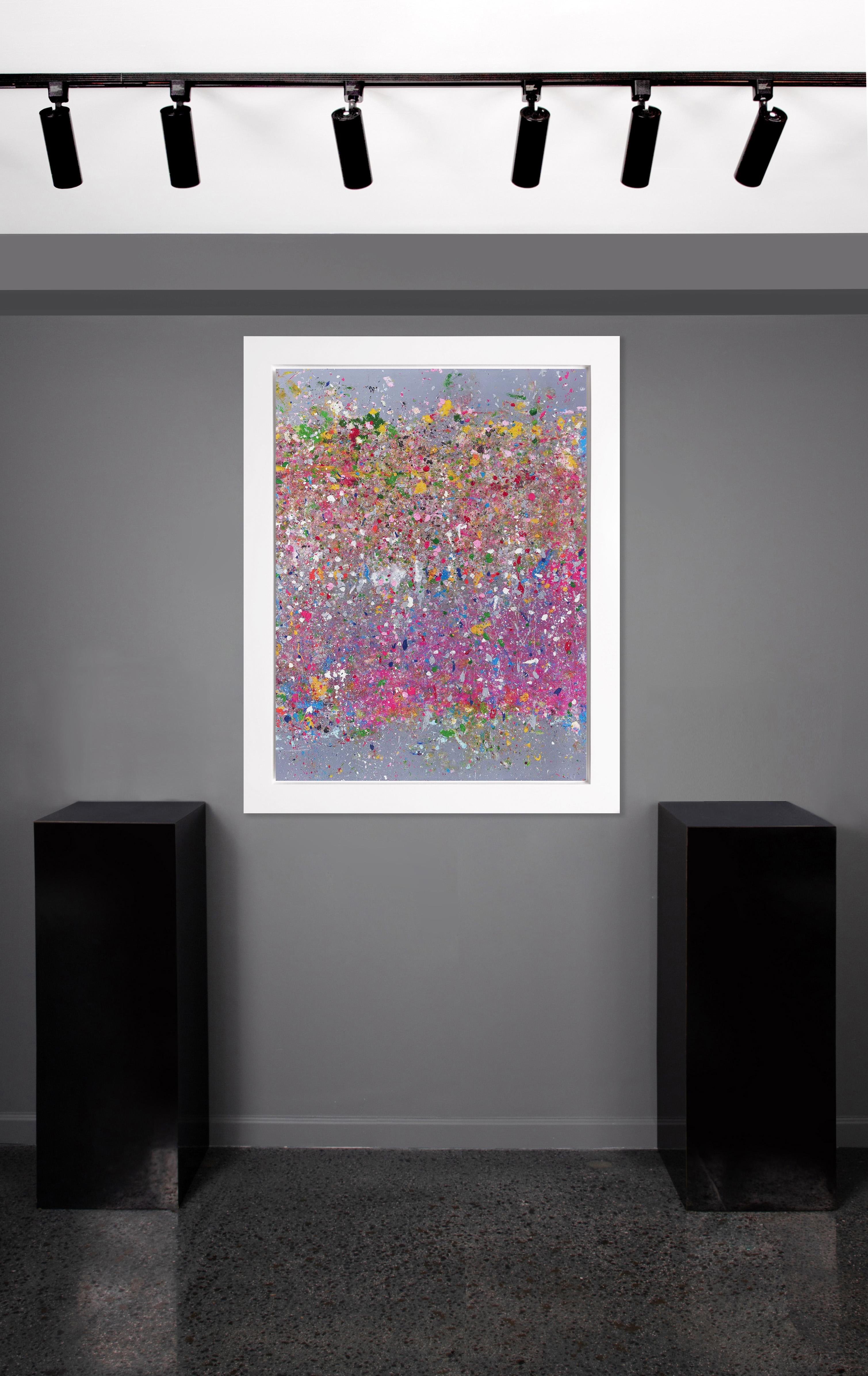 'Studland Bay' Giclée Print - Gray Abstract Print by Damien Hirst