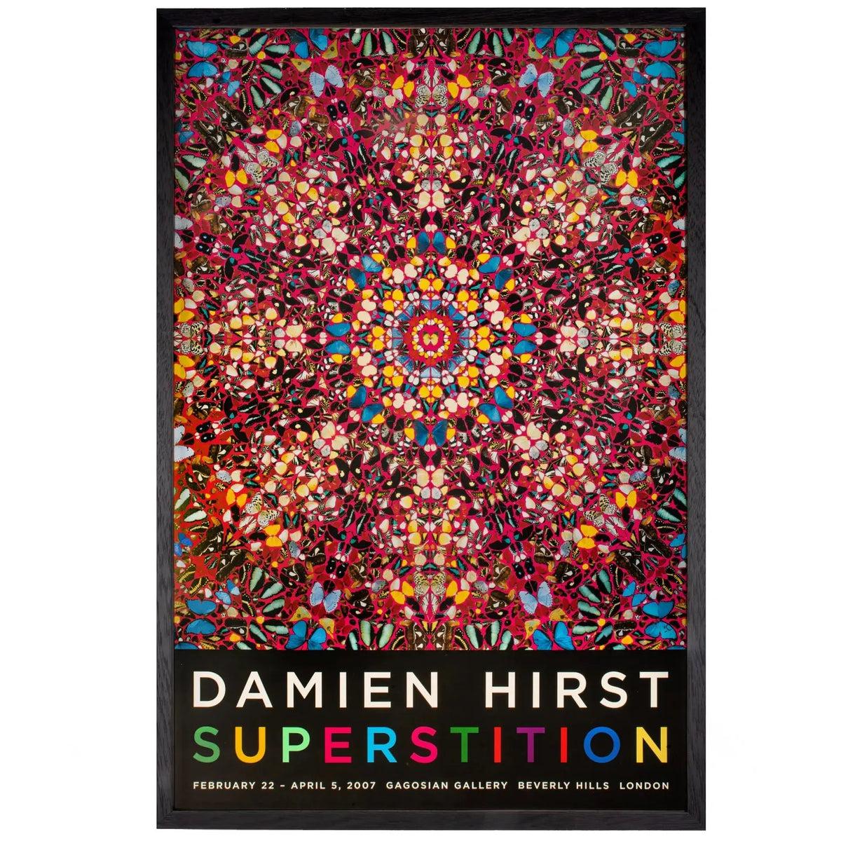 Superstición (enmarcada) - Print de Damien Hirst