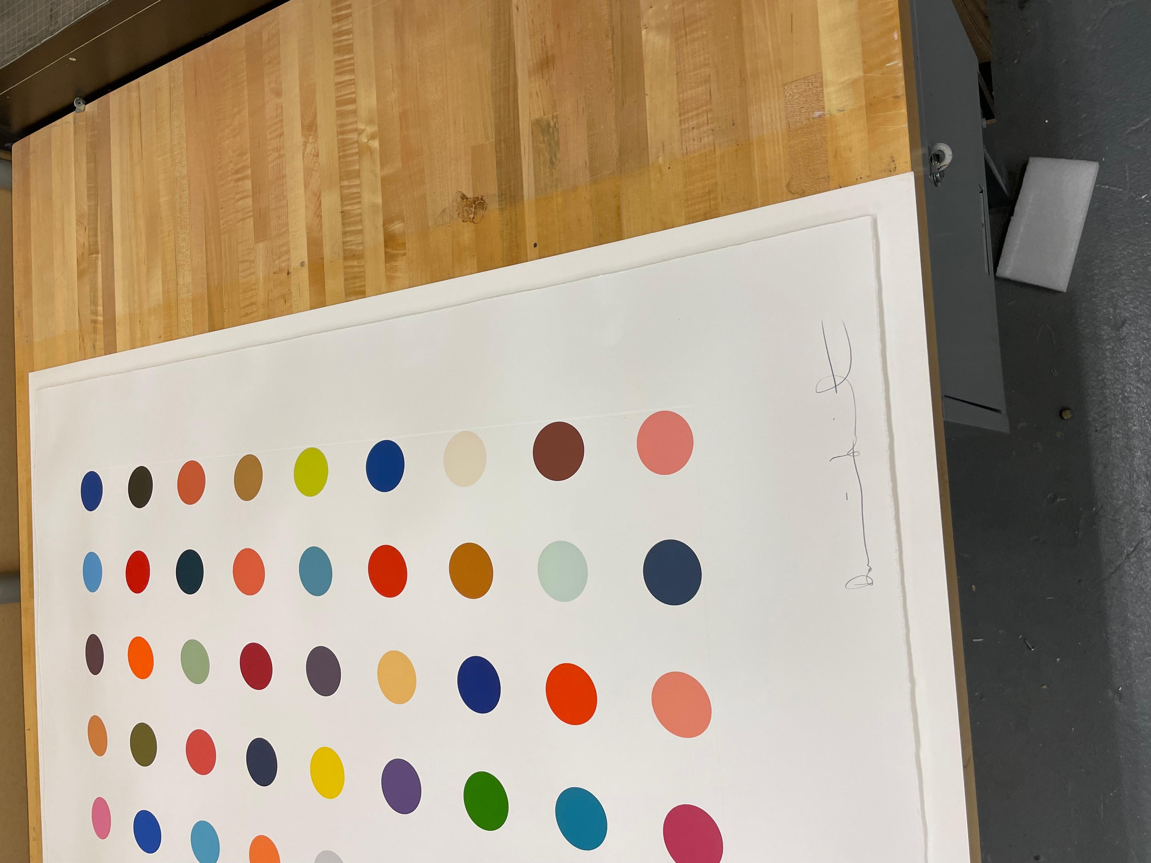 Tetrahidrocannabinol - Print Contemporáneo de Damien Hirst