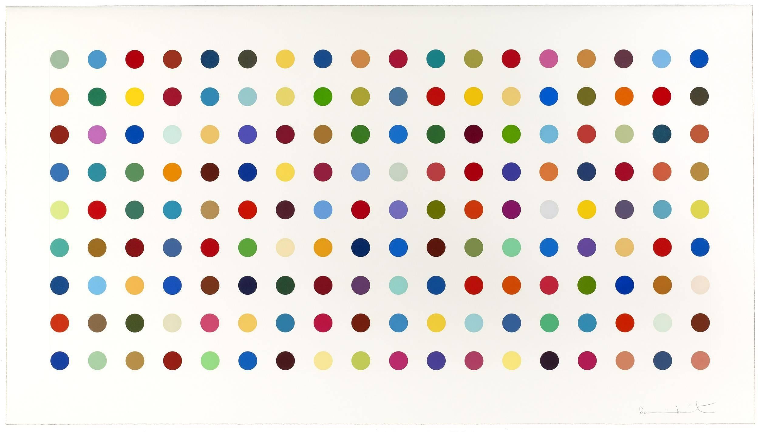 Tetrahydrocannabinol - Print by Damien Hirst