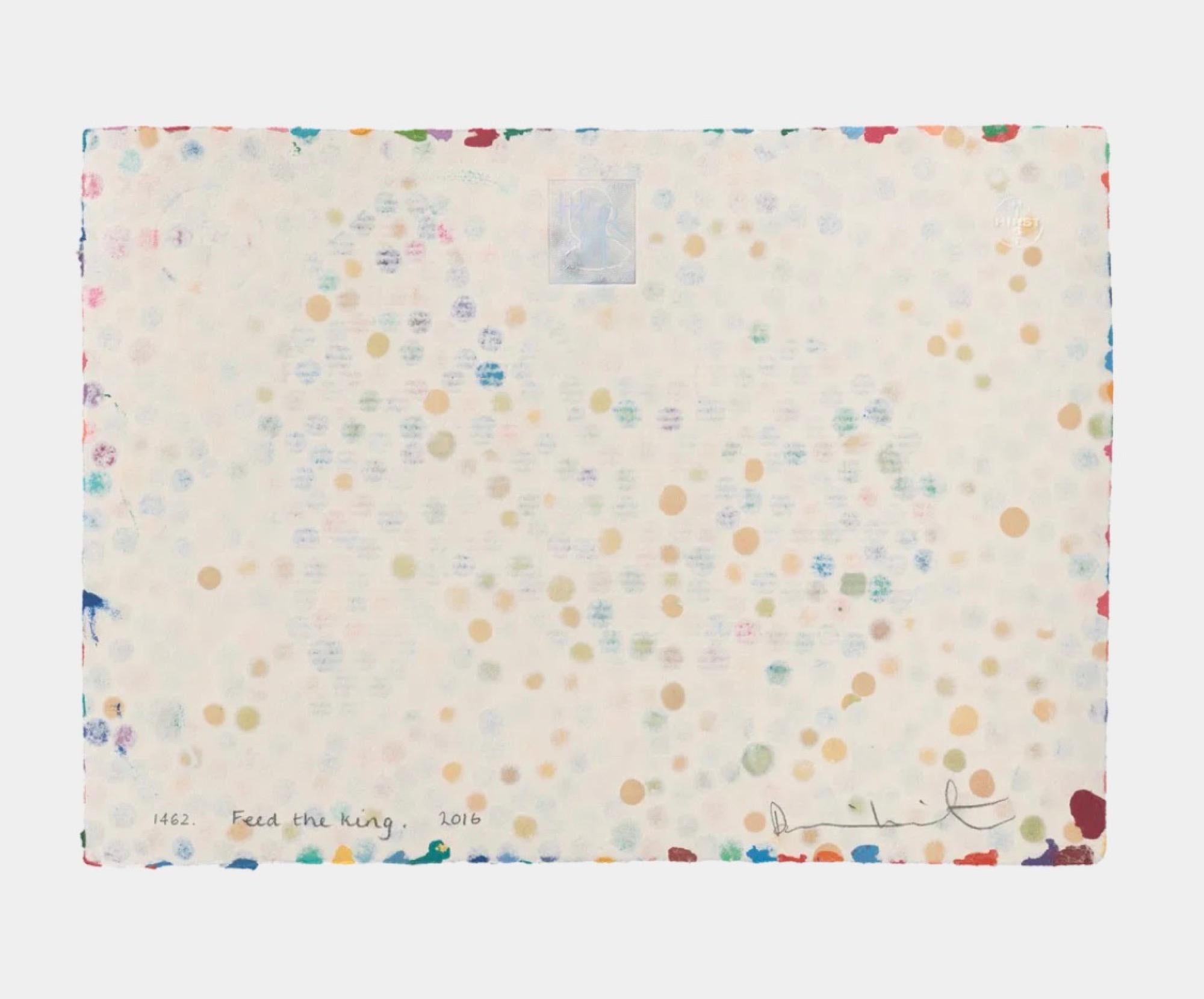 The Currency 1462. Feed the king - Print by Damien Hirst