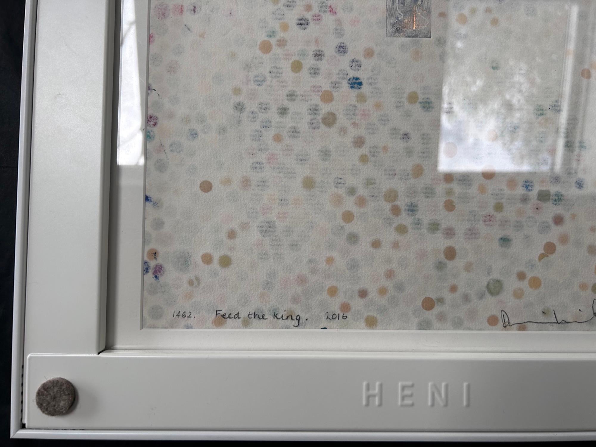 The Currency 1462. Feed the king - Contemporary Print by Damien Hirst