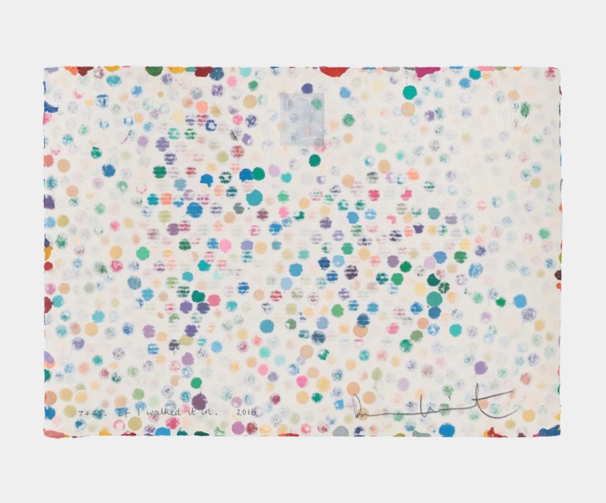 The Currency 7443. If I walked it in - Contemporary Print by Damien Hirst
